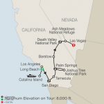 Southern California With Death Valley & Joshua Tree National Parks   Southern California National Parks Map