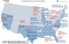 Southern Company/agl Resources Deal Would Create Leading U.s. Joint - Florida City Gas Service Area Map