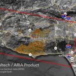 Space Images | Nasa's Aria Maps California Fire Damage   Southern California Campgrounds Map