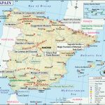 Spain Map, Printable And Detailed Map Of Spain   Printable Map Of Spain