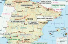 spain map printable and detailed map of spain printable map of spain with cities Spain Map, Printable And Detailed Map Of Spain - Printable Map Of Spain With Cities