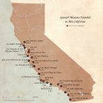 Spanish Missions In California – Legends Of America   California Missions Map For Kids