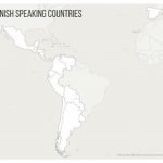 Spanish Speaking Countries Map Printables Quiz Game   Printable Map Of Spanish Speaking Countries