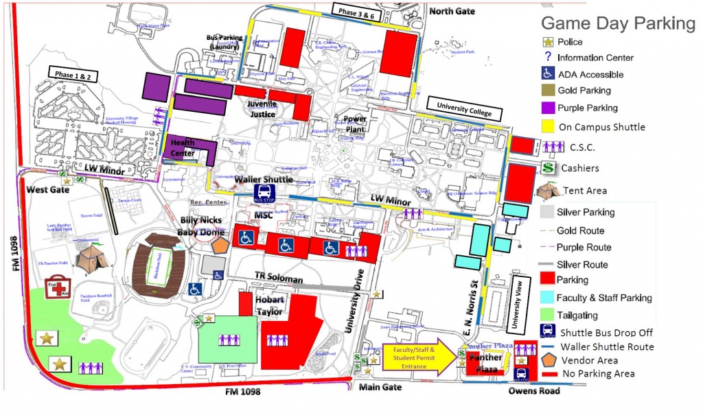 Special Events Parking - Auxiliary Services - Texas A&amp;amp;m Football Parking Map