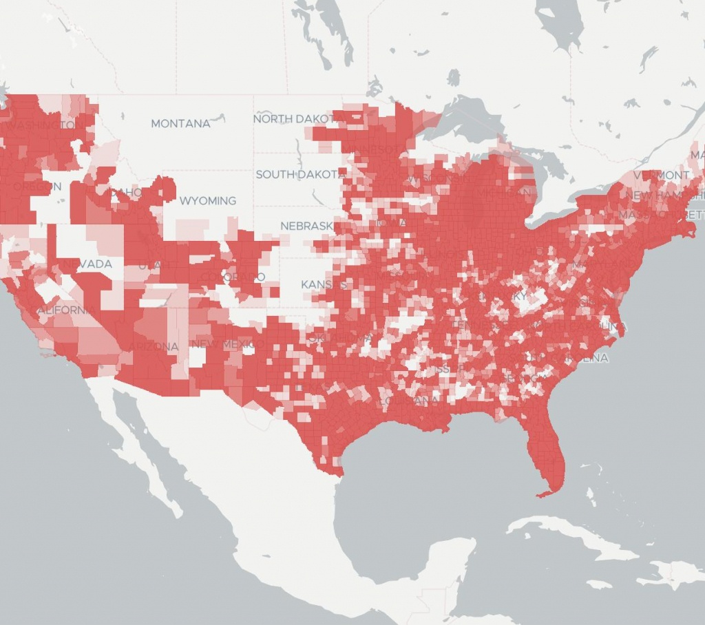 Sprint | Internet Provider | Broadbandnow - Cell Coverage Map Texas