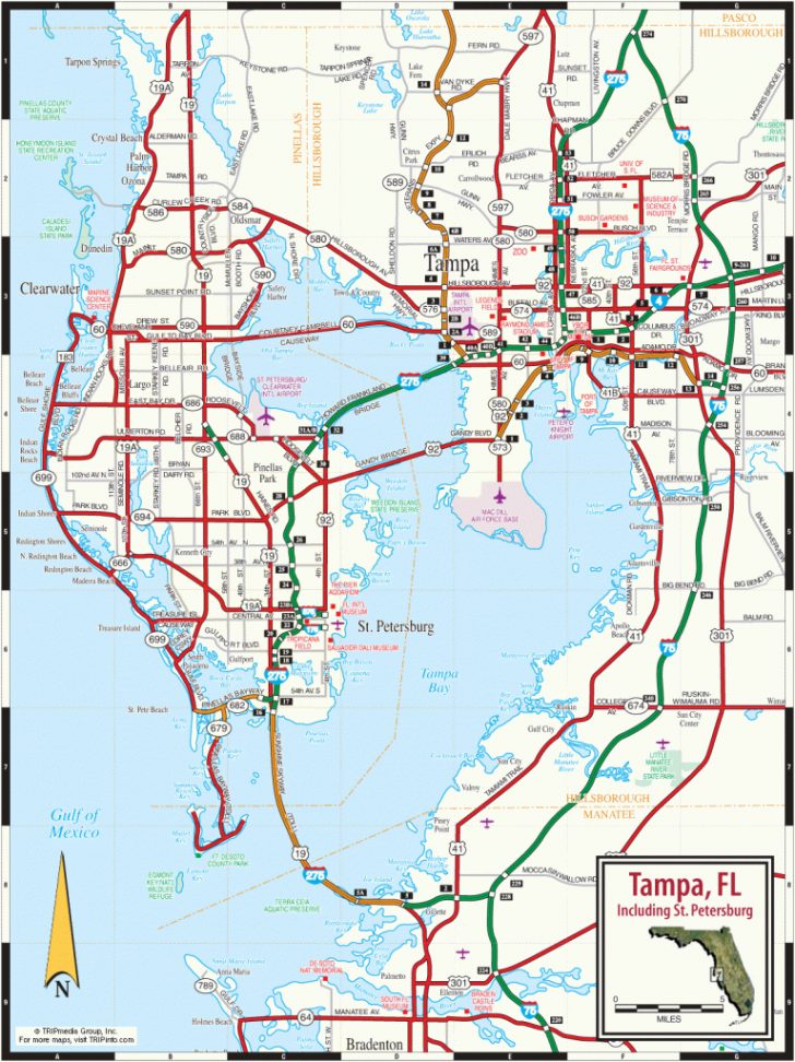 St Petersburg Florida City Map - St Petersburg Florida • Mappery - St ...