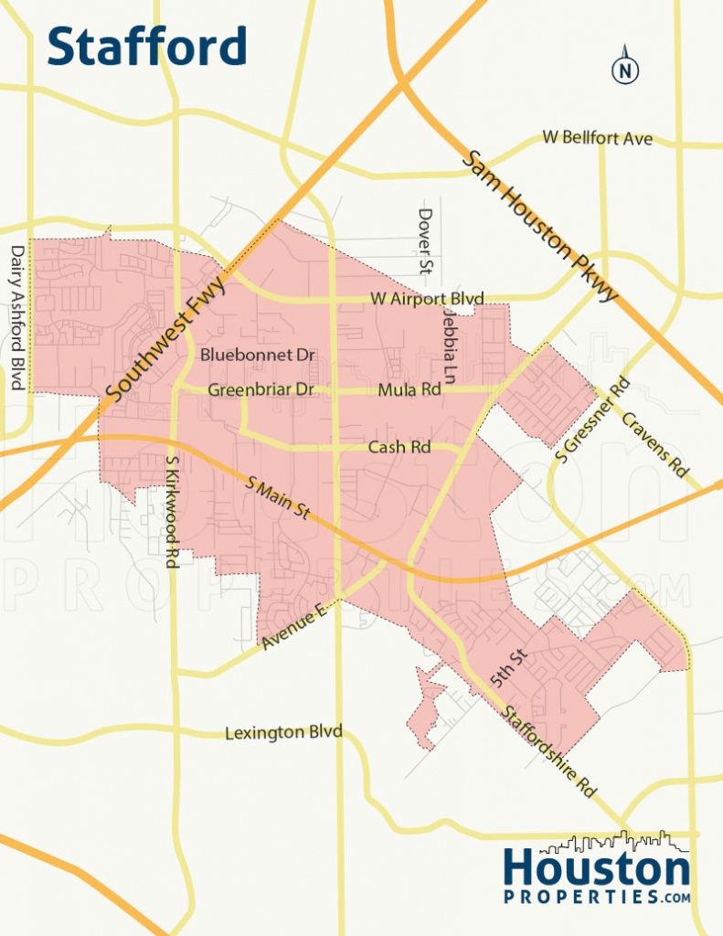 Stafford Tx Real Estate Guide | Stafford Homes For Sale - Stafford Texas Map