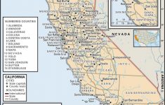 State And County Maps Of California - California County Map With Roads
