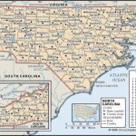 State And County Maps Of North Carolina   Printable Map Of North Carolina Cities