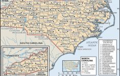State And County Maps Of North Carolina - Printable Nc County Map