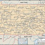 State And County Maps Of Pennsylvania   Printable Map Of Pennsylvania