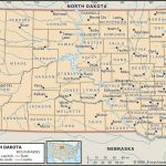 State And County Maps Of South Dakota   Printable Map Of South Dakota