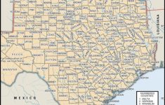 State And County Maps Of Texas - Texas County Map Interactive