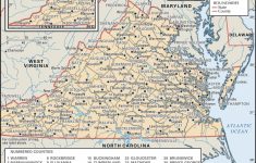 State And County Maps Of Virginia - Printable Map Of Richmond Va
