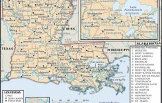 State And Parish Maps Of Louisiana - Free Online Printable Maps
