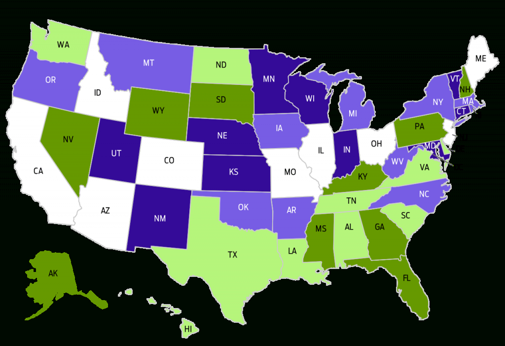 State-By-State Guide To Taxes On Retirees - Florida Property Tax Map