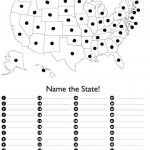 State Capitals Map Quiz Maps Us Capital   States And Capitals Map Quiz Printable