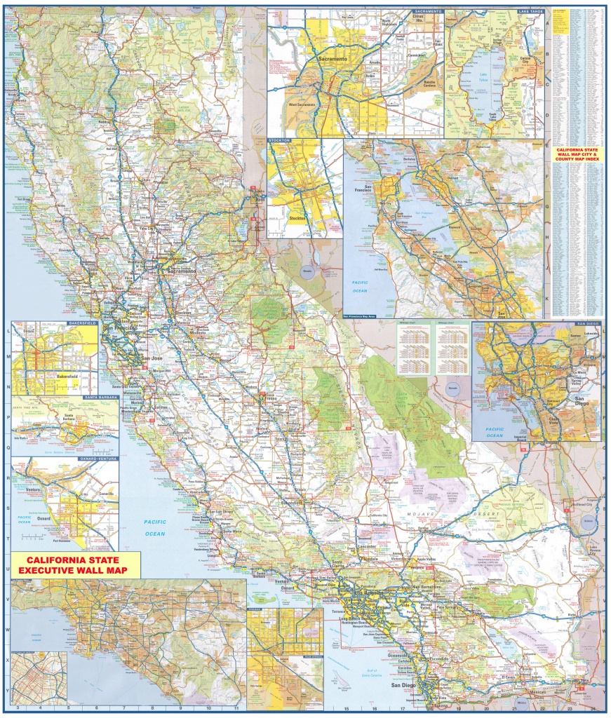 State Wall Maps Archives - Swiftmaps - Large Wall Map Of California
