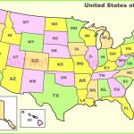 States And Abbreviations Map And Travel Information | Download Free   Printable State Abbreviations Map
