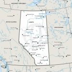 Stock Vector Map Of Alberta | One Stop Map   Printable Map Of Alberta