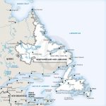 Stock Vector Map Of Newfoundland And Labrador | One Stop Map   Printable Map Of Newfoundland