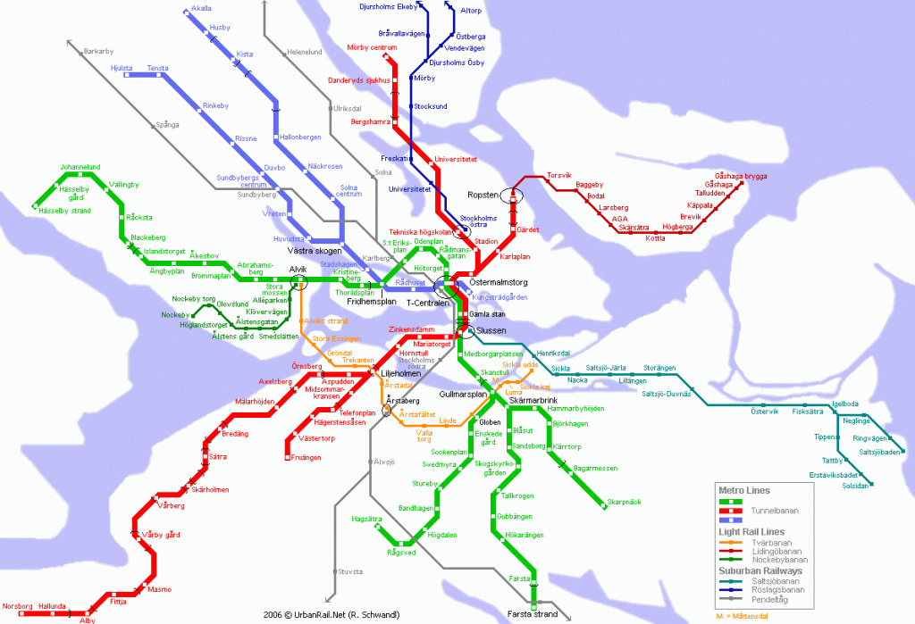 Stockholm Map - Detailed City And Metro Maps Of Stockholm For - Printable Map Of Stockholm