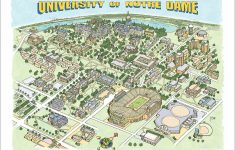 Store | Notre Dame Magazine | University Of Notre Dame - Notre Dame Campus Map Printable