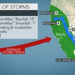 Storm Onslaught To Bombard California With Flooding Rain, Mountains   California Snow Map