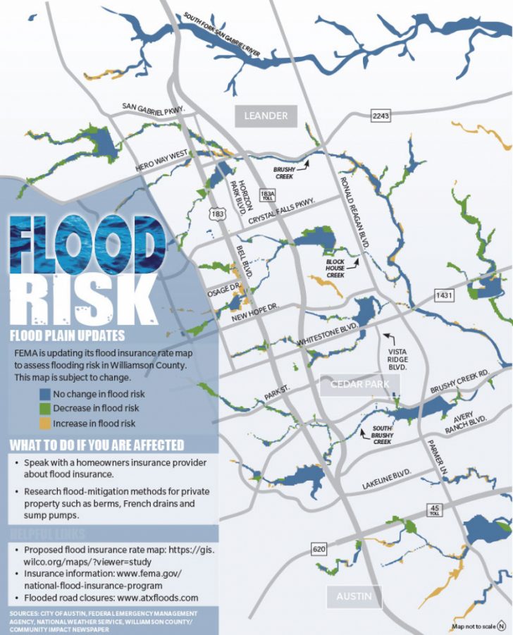 Story To Follow In 2019 Flood Insurance Rate Map Updates To Affect Texas Floodplain Maps