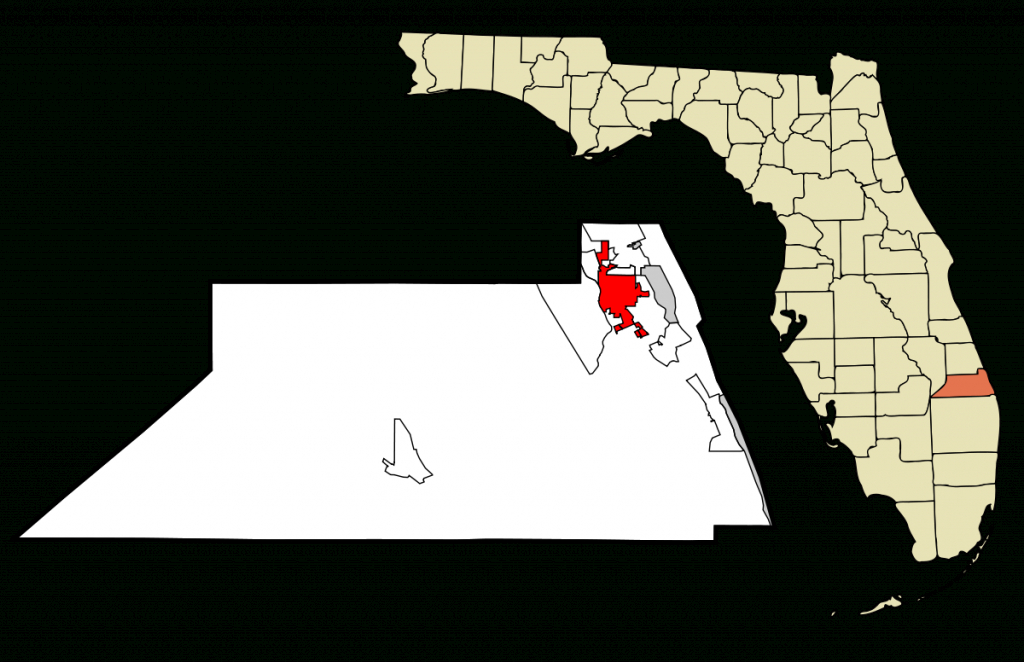 Stuart, Florida - Wikipedia - Map Showing Stuart Florida