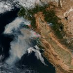 Stunning Satellite Images Of The California Wildfires   Via Satellite     California Wildfire Satellite Map