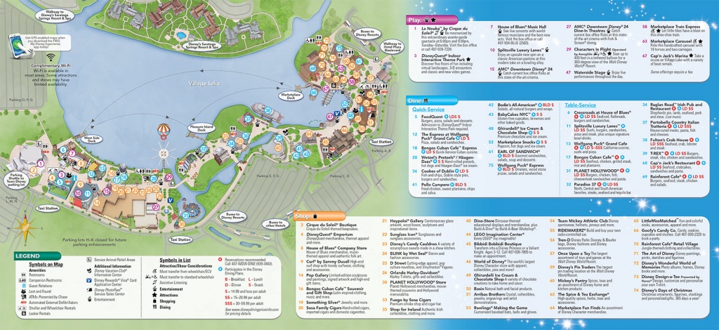 Subsonic Radio • View Topic - Disney Springs News - Disney Springs Map Printable