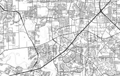 Sugar Land, Texas - Area Map - Light | Hebstreits Sketches - Sugar Land Texas Map