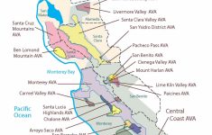 Swe Map 2019: California—Northern Central Coast – Wine, Wit, And Wisdom - Map Of Central And Northern California Coast