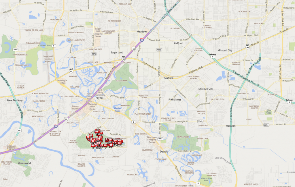 Sweetwater Sugar Land Tx | Sweetwater Homes For Sale - Sweetwater Texas Map