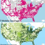 T Mobile Vs Sprint Coverage Maps (11 15 2015) : Tmobile   Sprint Coverage Map Southern California
