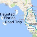 Take This Awesome Road Trip To Florida's Most Haunted Places   Florida Road Trip Map
