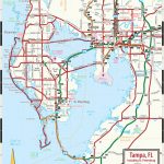 Tampa, St. Petersburg & Clearwater Map   Street Map Of Tampa Florida