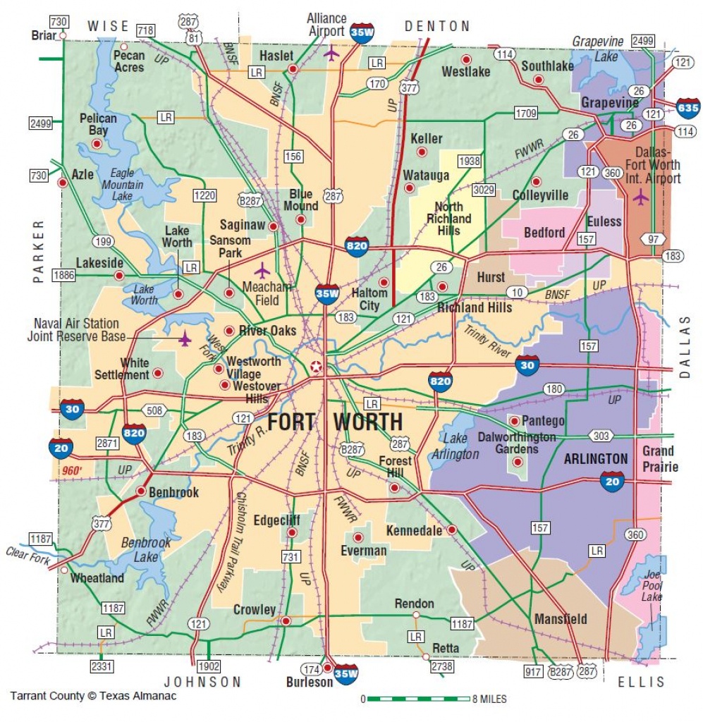 Tarrant County | The Handbook Of Texas Online| Texas State - North Richland Hills Texas Map