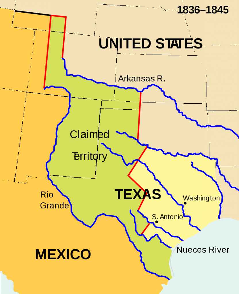 Texan Santa Fe Expedition - Wikipedia - Map Of Texas Showing Santa Fe