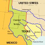 Texas Annexation   Wikipedia   Texas Independence Map