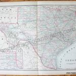 Texas   Antique Maps And Charts – Original, Vintage, Rare Historical   Antique Texas Map Reproductions