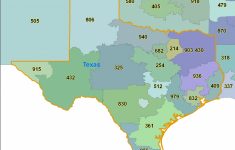 Texas Area Code Maps -Texas Telephone Area Code Maps- Free Texas - Texas Zip Code Map