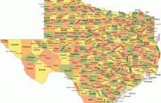 Texas County Map - Comanche County Texas Map
