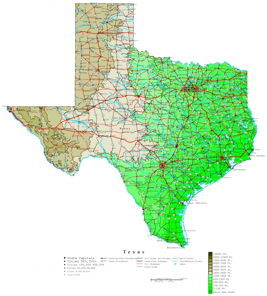 Texas County Map With Highways | Business Ideas 2013 - Texas Road Map 2017