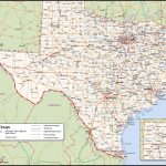 Texas County Wall Map   Maps   Giant Texas Wall Map