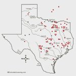 Texas Cryptid Hunter: Black Panther Sighting Distribution Map   Mountain Lions In Texas Map