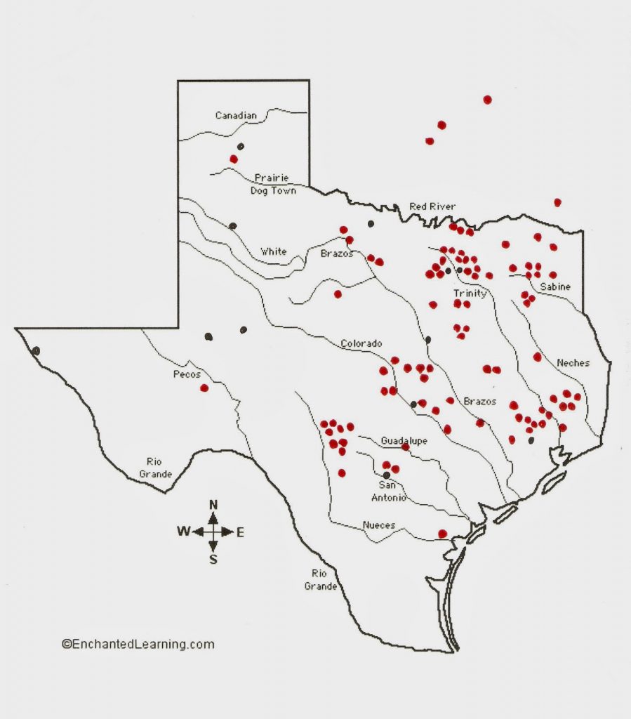 Texas Cryptid Hunter: Black Panther Sighting Distribution Map ...