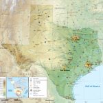 Texas Elevation Mapcounty | Woestenhoeve   Texas Elevation Map By County
