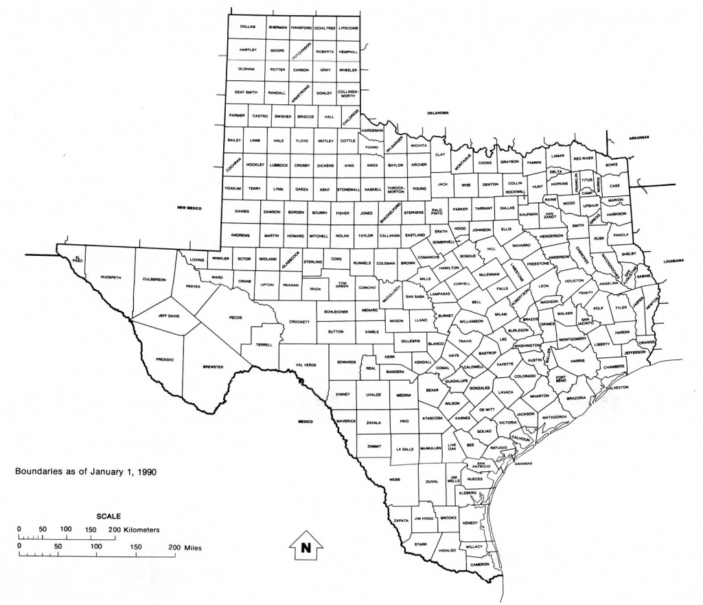 Texas Free Map - Free Texas Map